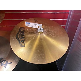 Used Camber 18in C-4000 CRASH RIDE Cymbal