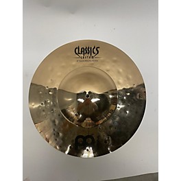 Used MEINL 18in CLASSIC CUSTOM EXTREME METAL BIG BELL RIDE Cymbal
