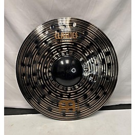 Used MEINL 18in Classics Custom Dark Crash Cymbal