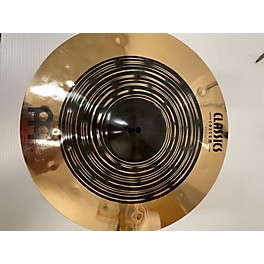 Used MEINL 18in Classics Custom Dual Crash Cymbal