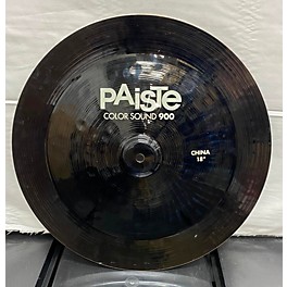 Used Paiste 18in Color Sound 900 China Cymbal