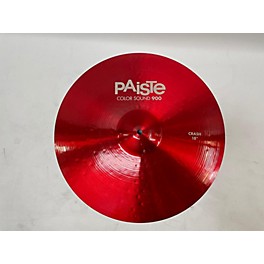 Used Paiste 18in Color Sound 900 Red Cymbal