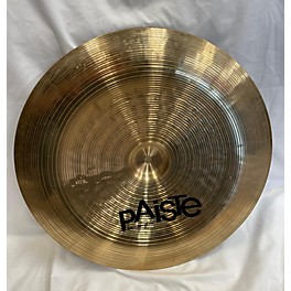 Used Paiste 18in HEAVY CHINA Cymbal