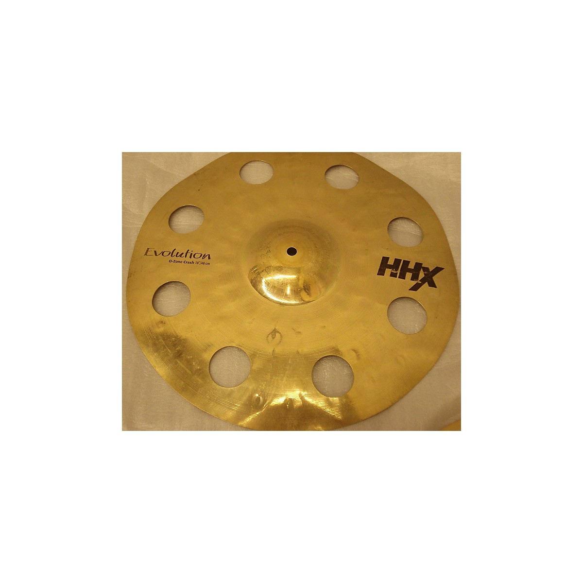 Used Sabian 18in HHX Evolution Ozone Crash Brilliant Cymbal Guitar Center