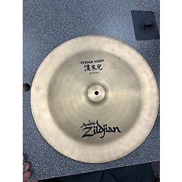 Used Zildjian 18in High China Cymbal