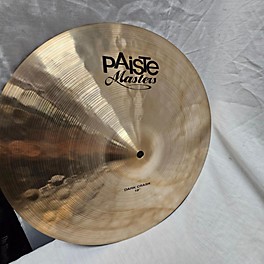 Used Paiste 18in Masters Dark Crash Cymbal