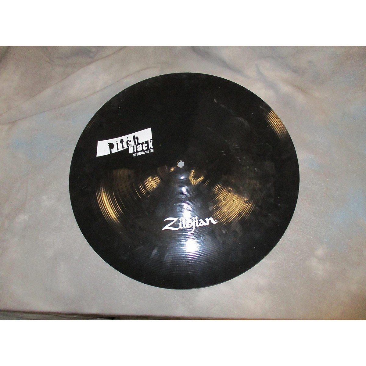 Used Zildjian 18in PITCH BLACK Cymbal Guitar Center