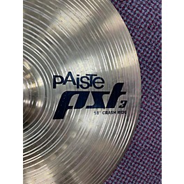 Used Paiste 18in PST3 Crash Ride Cymbal