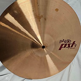 Used Paiste 18in PST7 Heavy Crash Cymbal