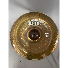 Used Paiste 18in Rude Novo China Cymbal
