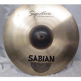 Used SABIAN 18in SIGNATURE SATURATION CRASH Cymbal