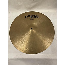 Used Paiste 18in Signature Prototype Crash Cymbal