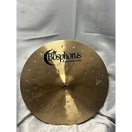Used Bosphorus Cymbals 18in Syncopation Series Crash Cymbal