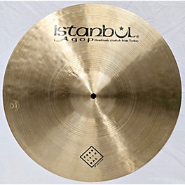 Used Istanbul Agop 18in Traditional Dark Crash Cymbal