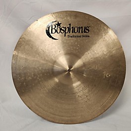 Used Bosphorus Cymbals 18in Traditional Series Thin Crash Cymbal