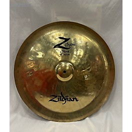 Used Zildjian 18in Z CUSTOM CHINA Cymbal