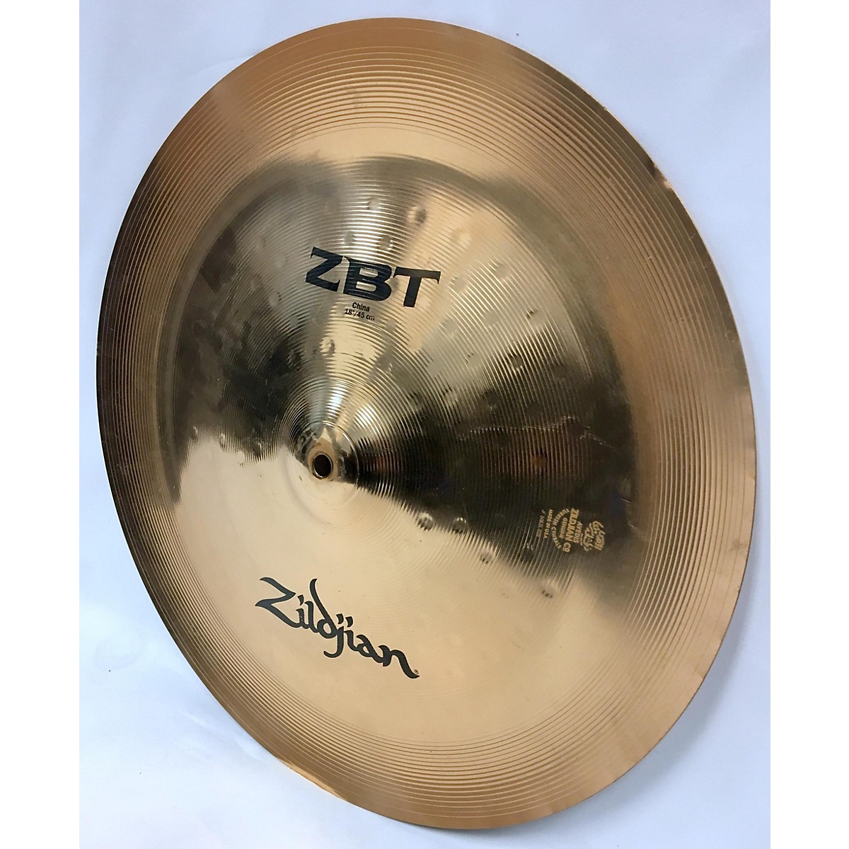 Used Zildjian 18in ZBT China Cymbal Guitar Center