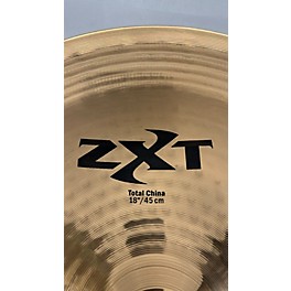 Used Zildjian 18in ZXT Total China Cymbal