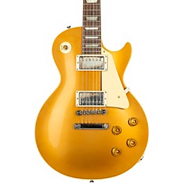 Gibson Custom 1957 Les Paul Standard Goldtop Dark Back Reissue VOS Left-Handed Electric Guitar