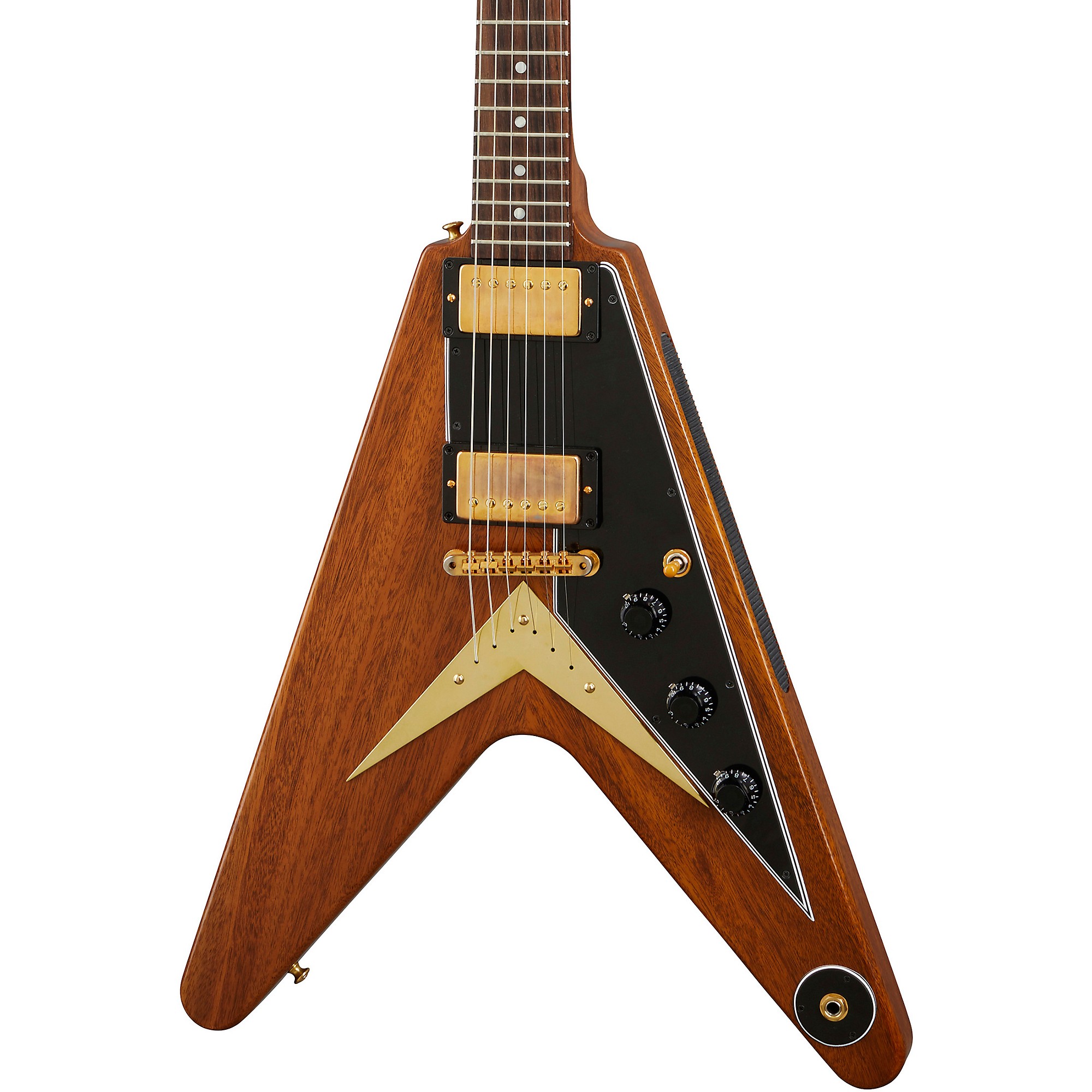 Gibson Custom 1958 Mahogany Flying V Reissue VOS Electric Guitar Walnut ...