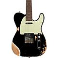 Fender Custom Shop 1960 Telecaster Custom Heavy Relic Electric Guitar Aged Black