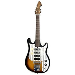 Vintage Silvertone 1960s 1437 Solid Body Electric Guitar