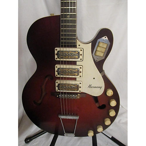Vintage HARMONY 1960s H59 ROCKET Hollow Body Electric Guitar 3 Color Sunburst Guitar Center