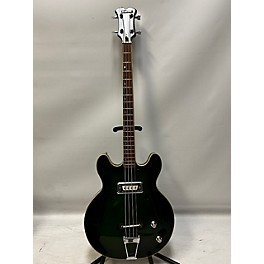 Vintage Teisco 1960s Hollowbody Electric Bass Guitar