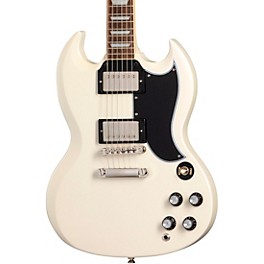 Epiphone 1961 Les Paul SG Standard Electric Guitar Aged Classic White
