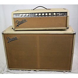 Vintage Fender 1963 Bandmaster Head And Cab Tube Guitar Amp Head