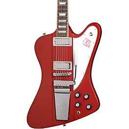Open Box Epiphone 1963 Firebird V Maestro Vibrola Electric Guitar Level 1 Ember Red