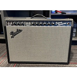 Used Fender 1965 Reissue Deluxe Reverb 22W 1x12 Tube Guitar Combo Amp