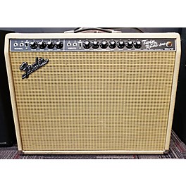 Used Fender 1965 Reissue Twin Reverb 40TH ANNIVERSARY BLONDE 85W 2x12 Tube Guitar Combo Amp