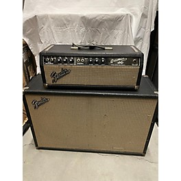 Vintage Fender 1967 Bassman Head And Cabinet Tube Bass Combo Amp