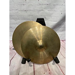 Vintage Zildjian 1970s 14in Avedis Hi Hat Pair Cymbal