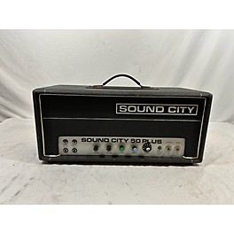 Vintage Sound City 1970s 50 PLUS Tube Guitar Amp Head