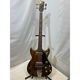 Vintage Teisco 1970s Apollo Semi-hollow Bass Guitar Electric Bass Guitar