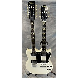 Vintage Ventura 1970s Double Neck Solid Body Electric Guitar