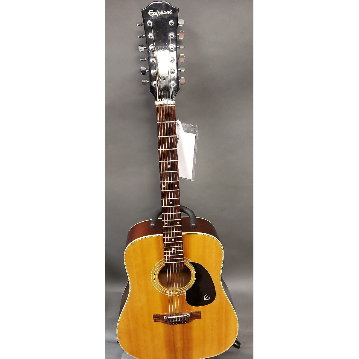 Vintage Epiphone 1970s FT160N 12 String Acoustic Guitar Natural Guitar Center