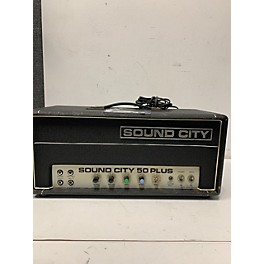 Vintage Sound City 1970s Sound City 50 Plus L50 Tube Guitar Amp Head