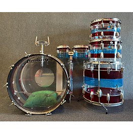 Vintage Ludwig 1970s Vistalite Deluxe Classic Pattern B