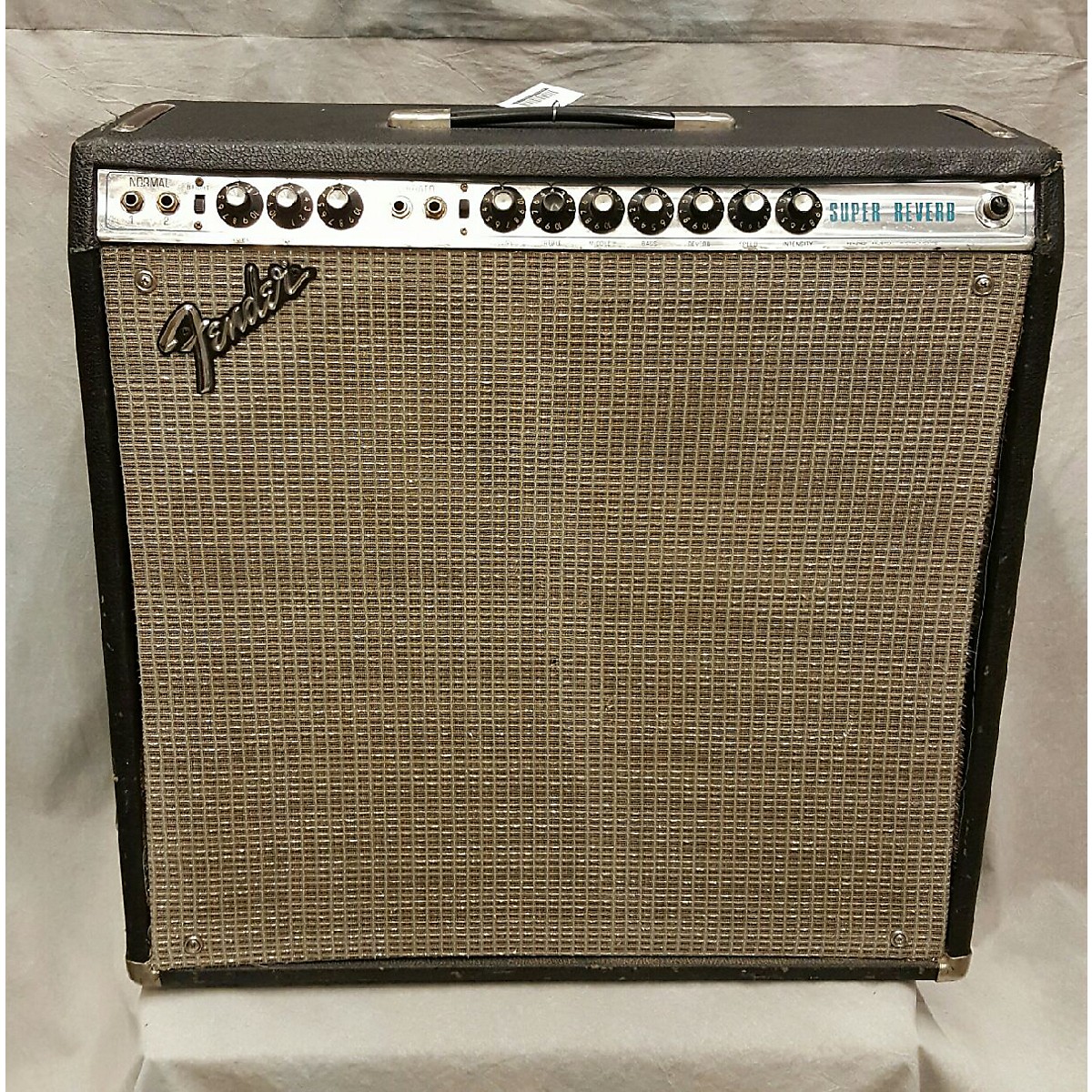 Vintage Fender 1973 Super Reverb 4x10 Tube Guitar Combo Amp Guitar Center