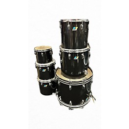 Vintage Ludwig 1977 1977 Black Cortex Drum Kit