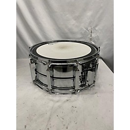 Used TAMA 1980s 14X6 Artstar Power Metal With Mighty Hoops Drum