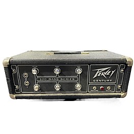 Vintage Peavey 1980s Century 120 Bass Head Bass Amp Head