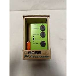 Vintage BOSS 1980s FA-1 FET Amplifier Effect Pedal