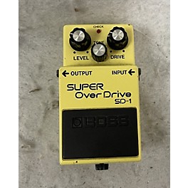 Vintage BOSS 1987 SD1 Super Overdrive Effect Pedal