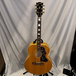 Vintage Gibson 1990 J-200 Acoustic Electric Guitar