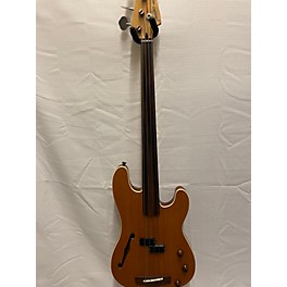 Vintage Fender 1992 CIJ PBAC100 ASE Precision Bass Fretless Semi Hollow Electric Bass Guitar