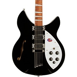 Blemished Rickenbacker 1993Plus 12-String Electric Guitar Level 2 Jetglo 197881207069